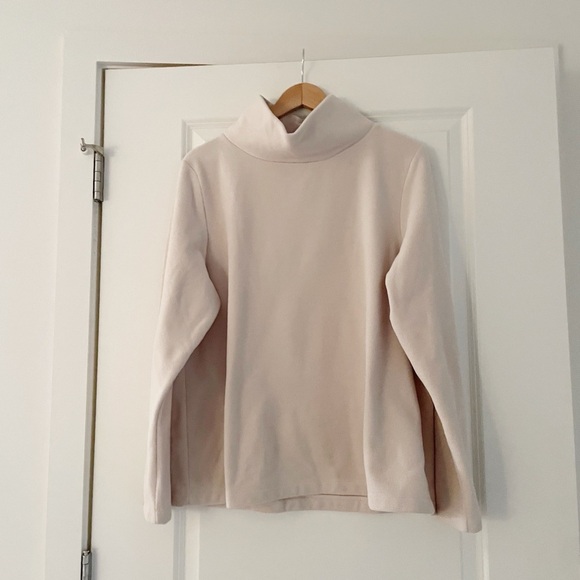 Dudley Stephens Sun Valley Turtleneck Vello Fleece Oatmeal - Picture 5 of 11